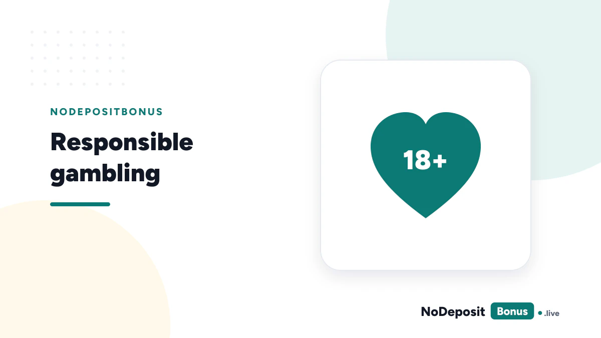 Responsible gambling: limits, self-exclusion and the national helpline 1-800-MY-RESET